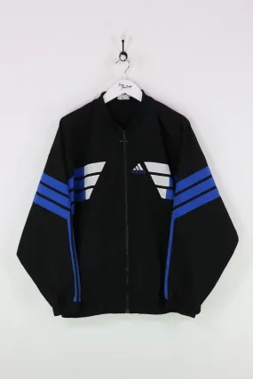 Adidas Shell Suit Jacket Black/Blue XXL