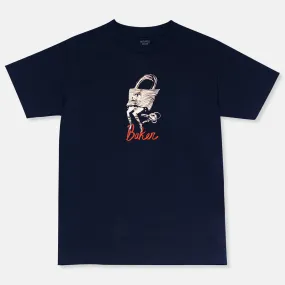 Baker Lock And Key Tee - Navy