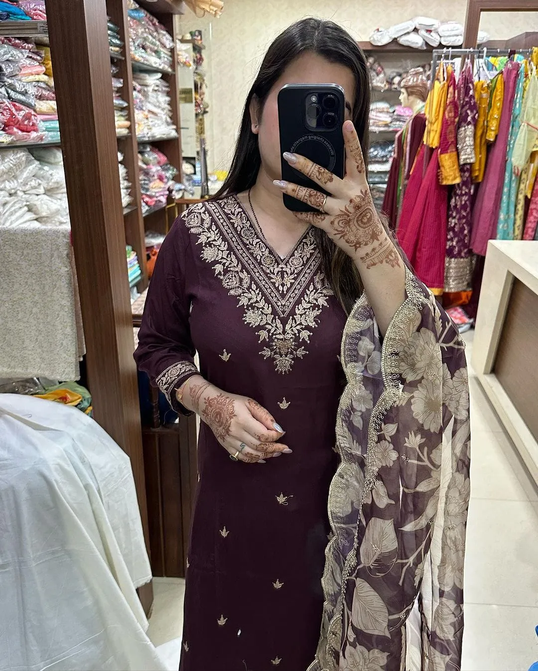 Beautiful Designer Afghani Soft Organza Salwar Suit