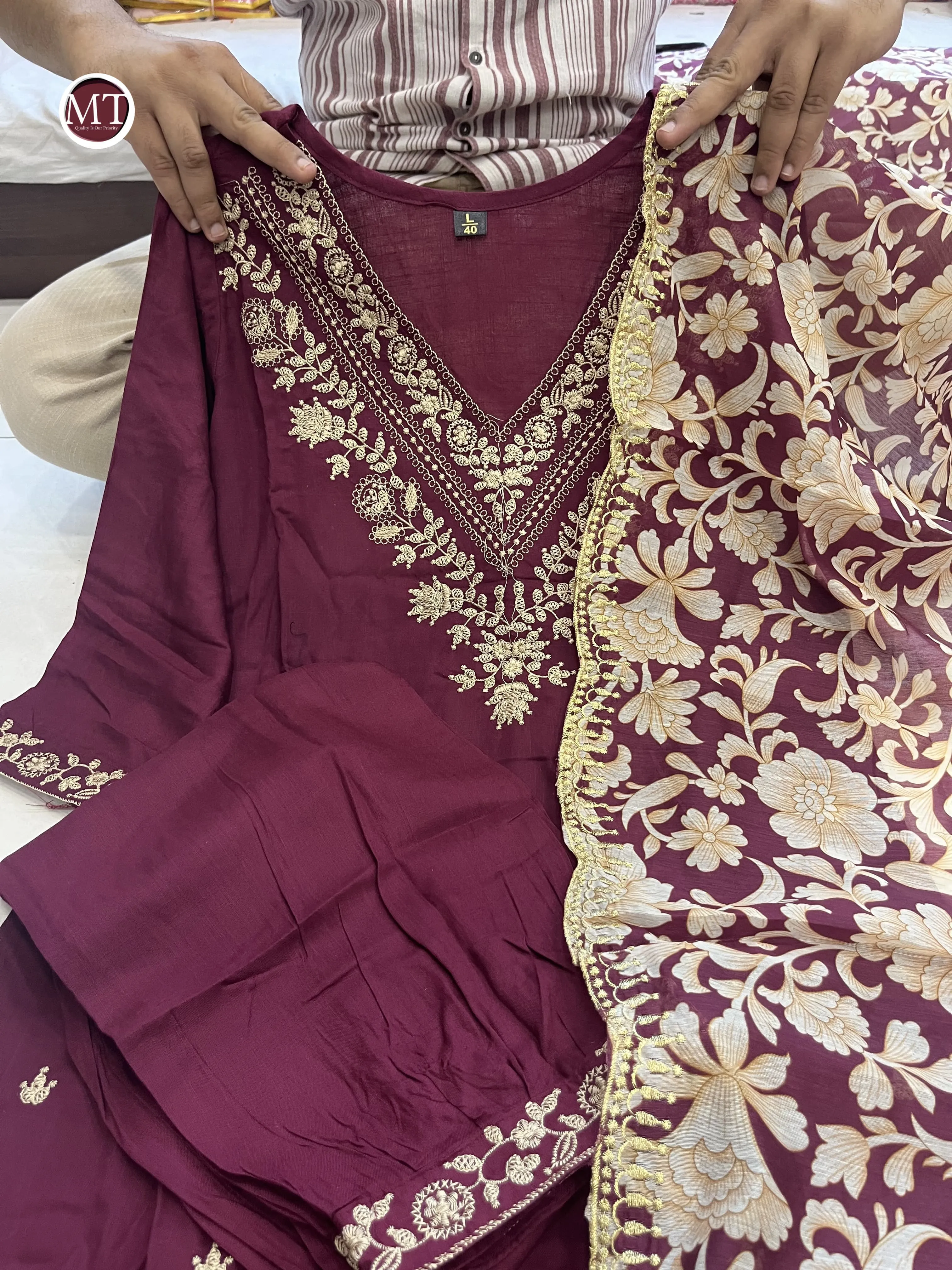 Beautiful Designer Afghani Soft Organza Salwar Suit