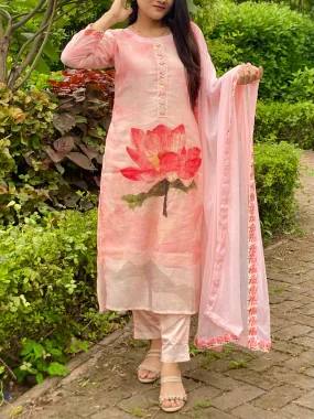Beautiful Designer Ruhaani Cotton Slub Salwar Suit