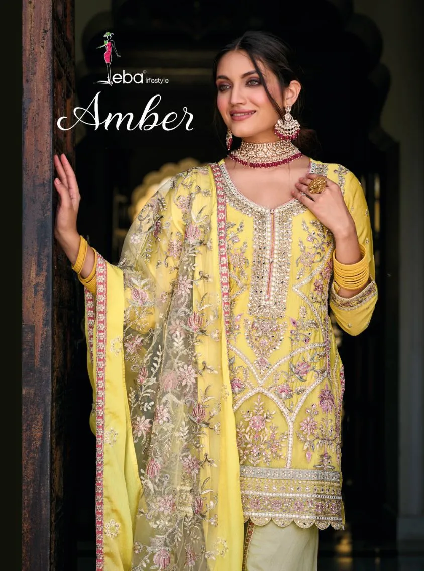 Beautiful Designer Zaveri Amber Punjabi Chudidar Suit 1631