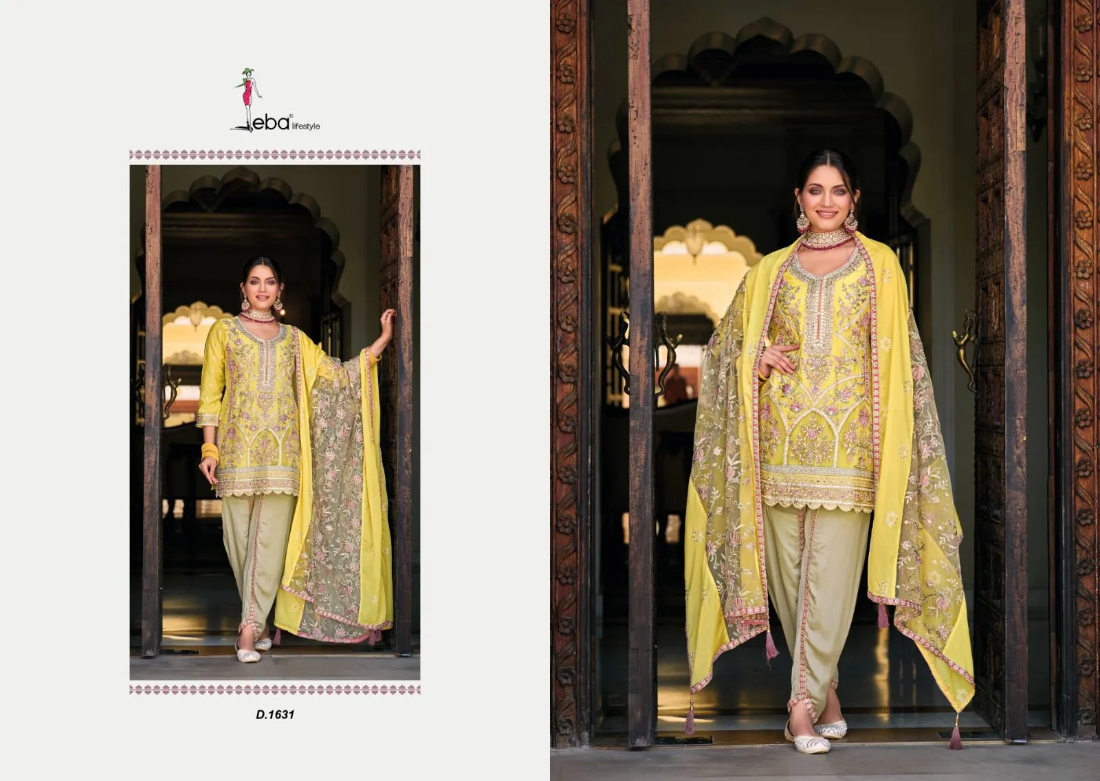 Beautiful Designer Zaveri Amber Punjabi Chudidar Suit 1631