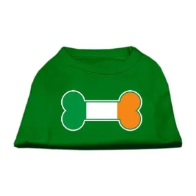 Bone Flag Ireland Screen Print Shirt Emerald Green Sm (10)