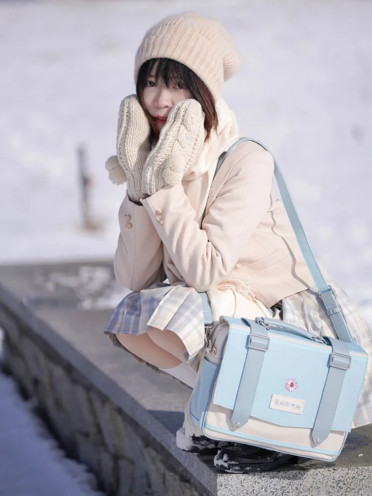 Bunny Island Sakura Japanese High School JK Uniform Satchel Bag
