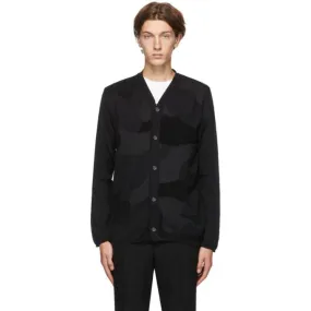 Comme des Garcons Homme Deux Black Camo Cardigan