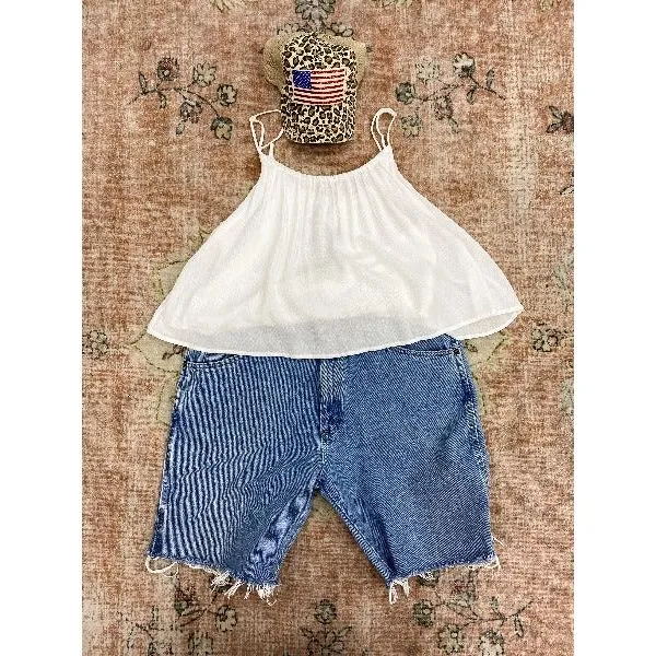 Custom Vintage Denim Shorts