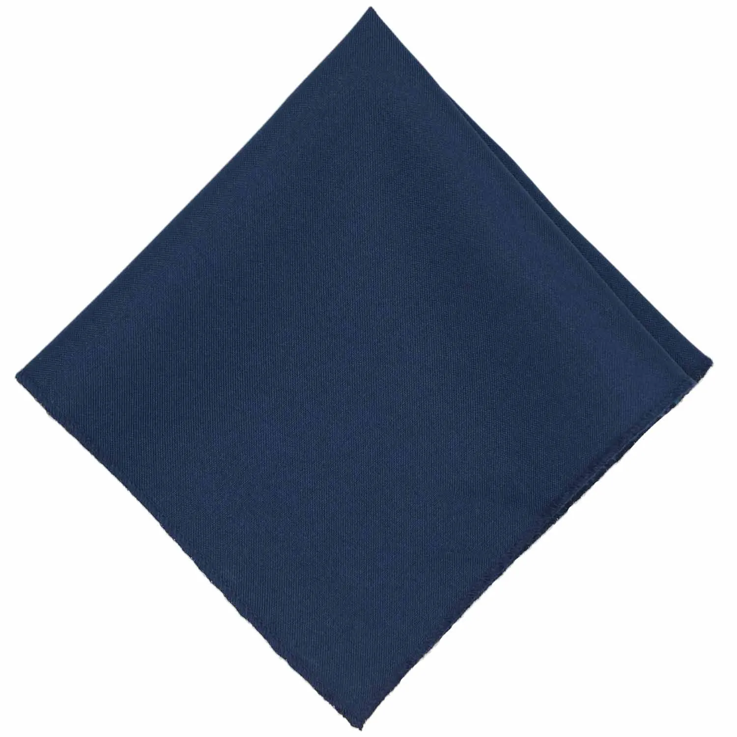 Dark Blue Matte Finish Pocket Square