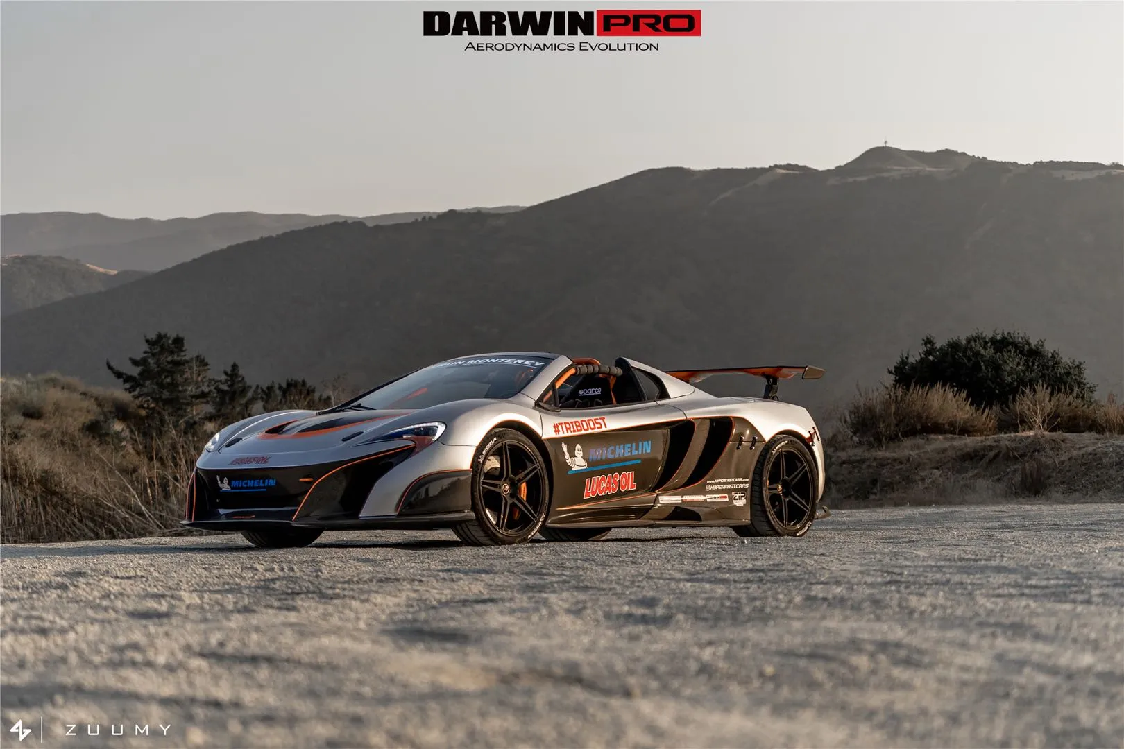 DarwinPRO 2011-2017 McLaren 650S & 12C BKSS Style Side Skirts