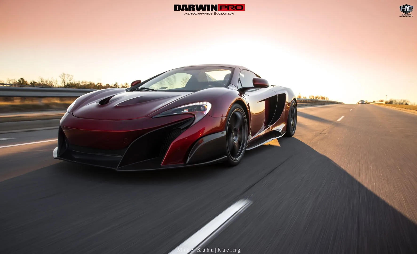 DarwinPRO 2011-2017 McLaren 650S & 12C BKSS Style Side Skirts