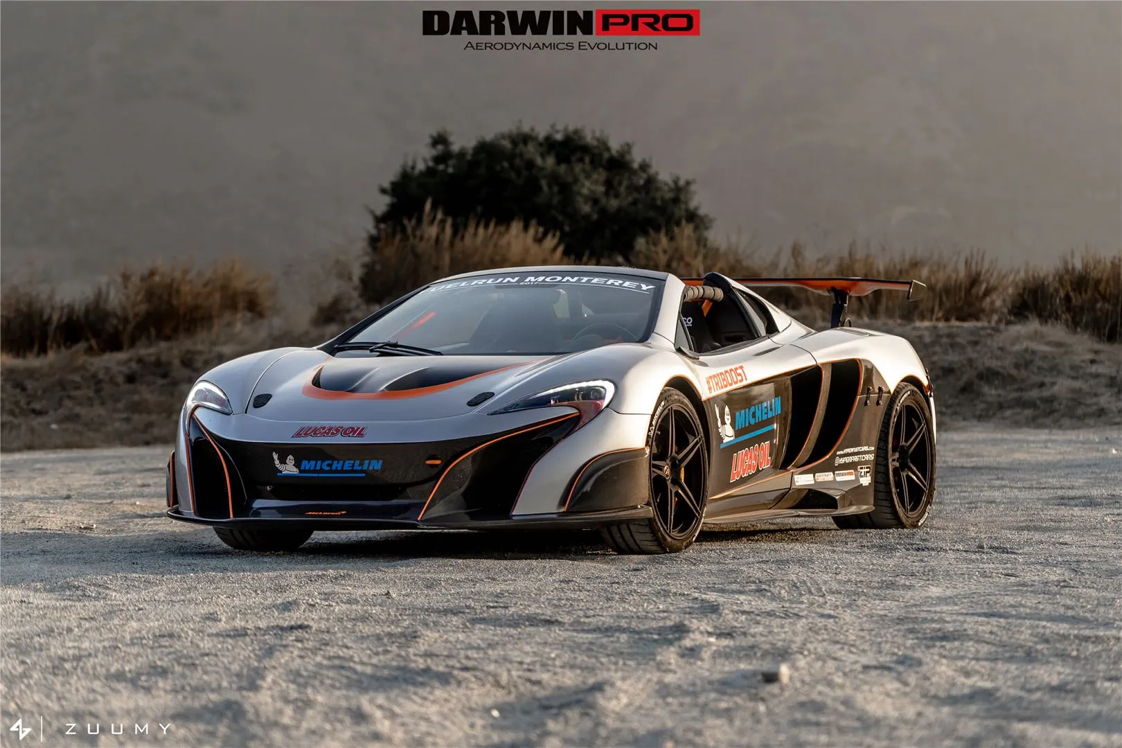 DarwinPRO 2011-2017 McLaren 650S & 12C BKSS Style Side Skirts