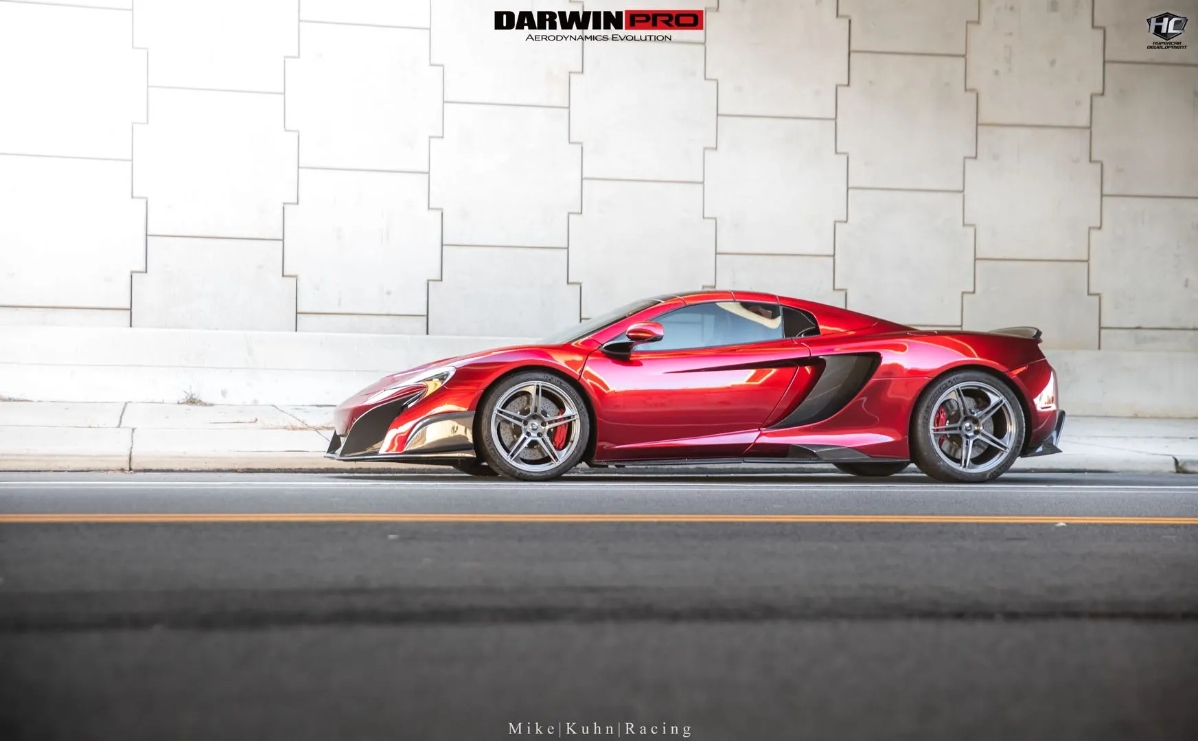 DarwinPRO 2011-2017 McLaren 650S & 12C BKSS Style Side Skirts