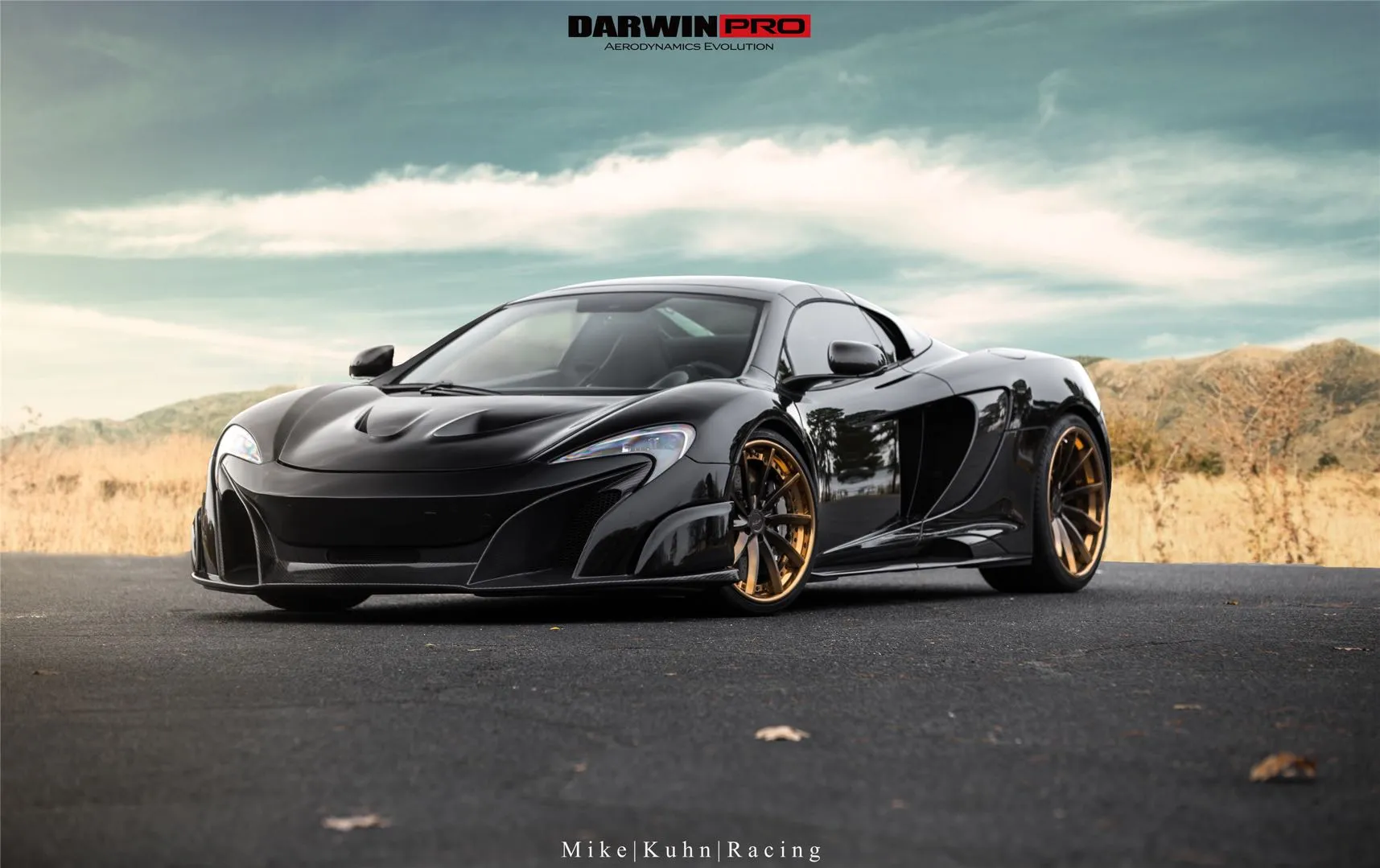 DarwinPRO 2011-2017 McLaren 650S & 12C BKSS Style Side Skirts