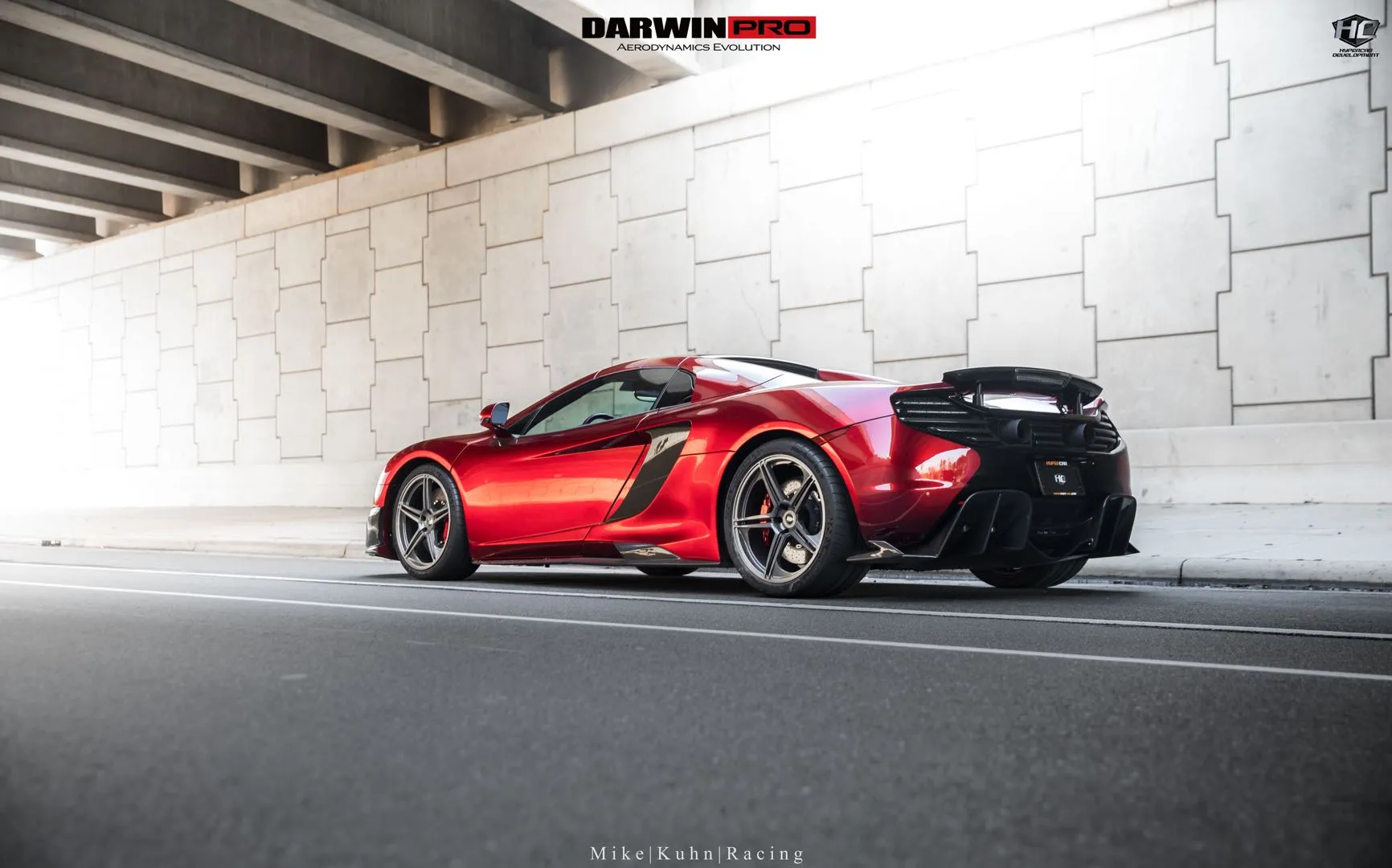 DarwinPRO 2011-2017 McLaren 650S & 12C BKSS Style Side Skirts