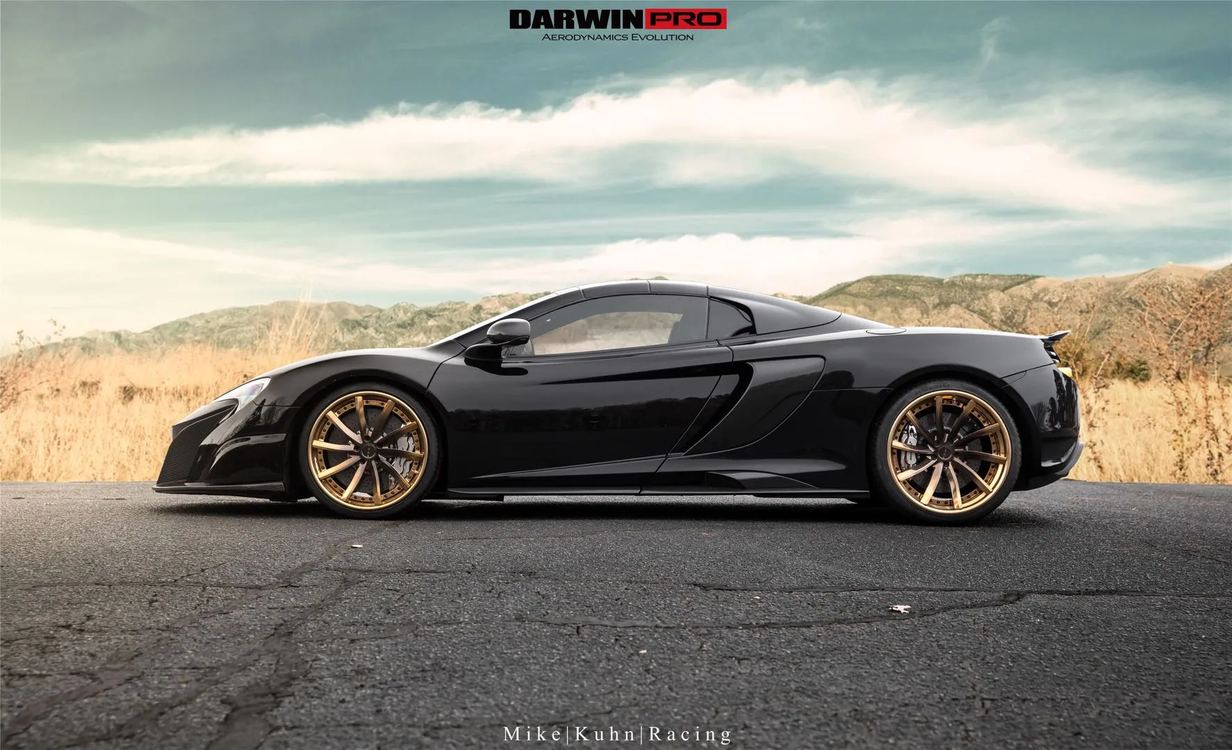 DarwinPRO 2011-2017 McLaren 650S & 12C BKSS Style Side Skirts