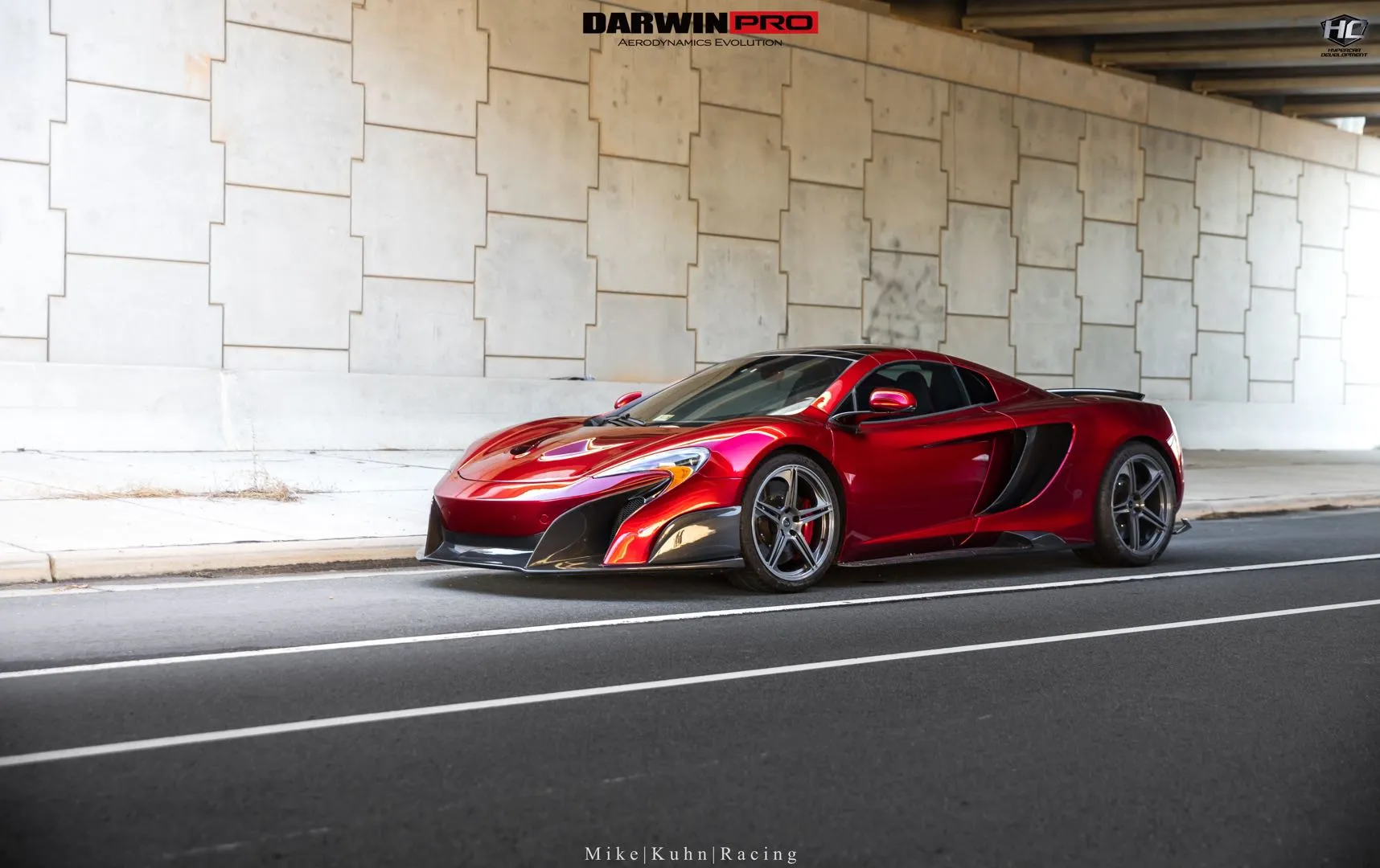DarwinPRO 2011-2017 McLaren 650S & 12C BKSS Style Side Skirts