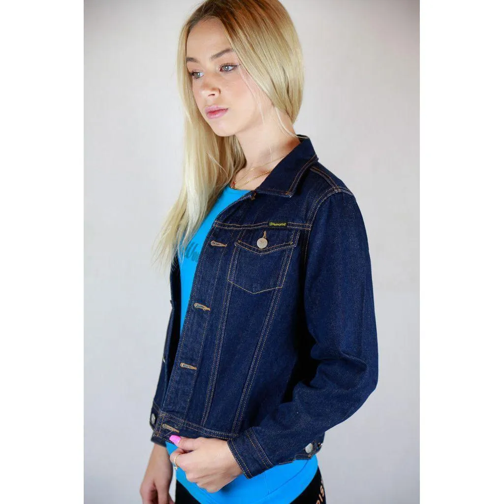 Denim Jean Jacket by Wrangler - Size S