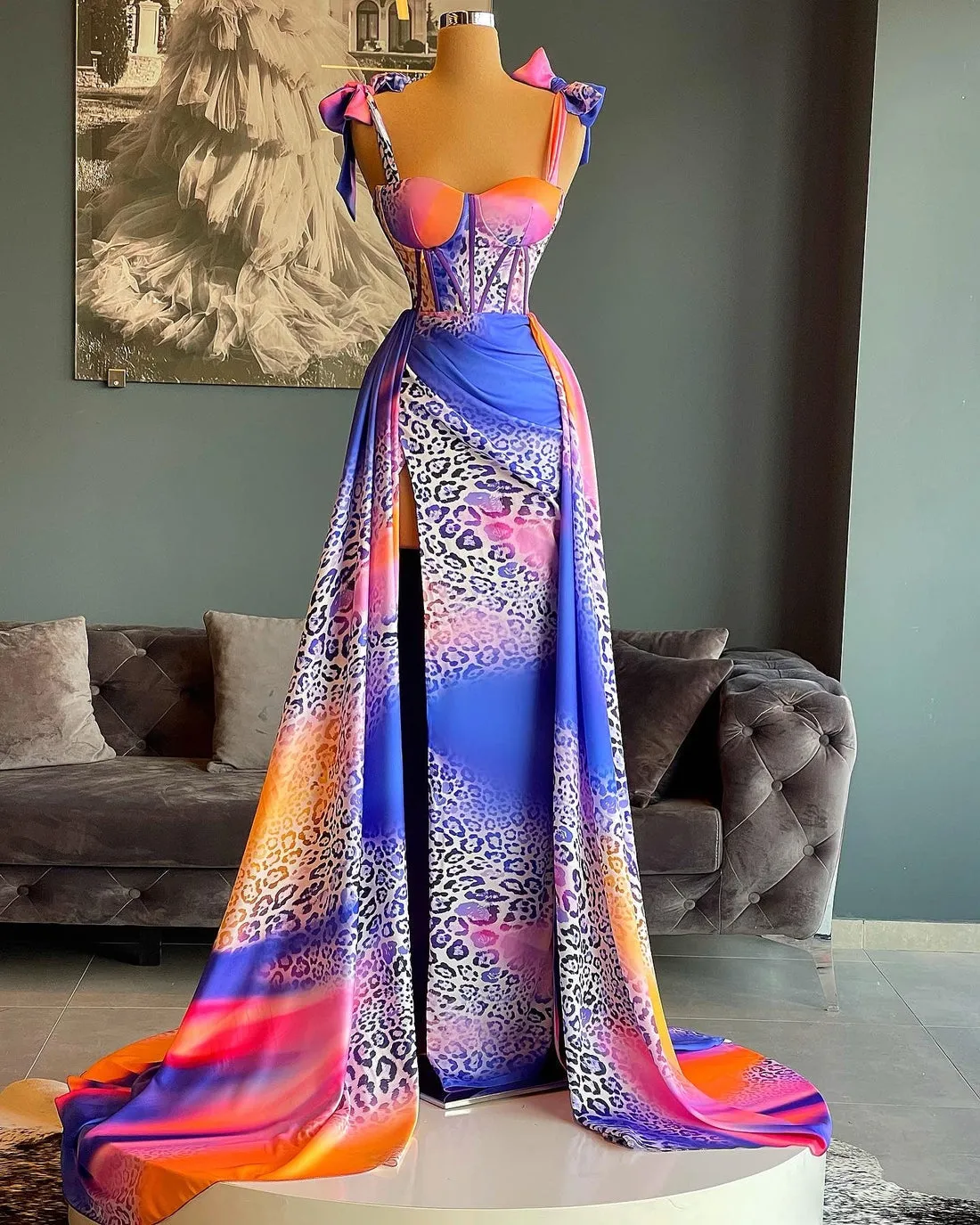 Elena Colorful Evening Dresses