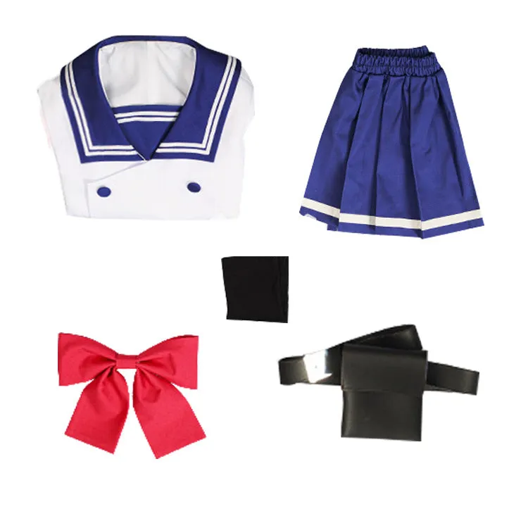 High Rise Invasion Cosplay Yuri Honjou School Uniform Anime Costume