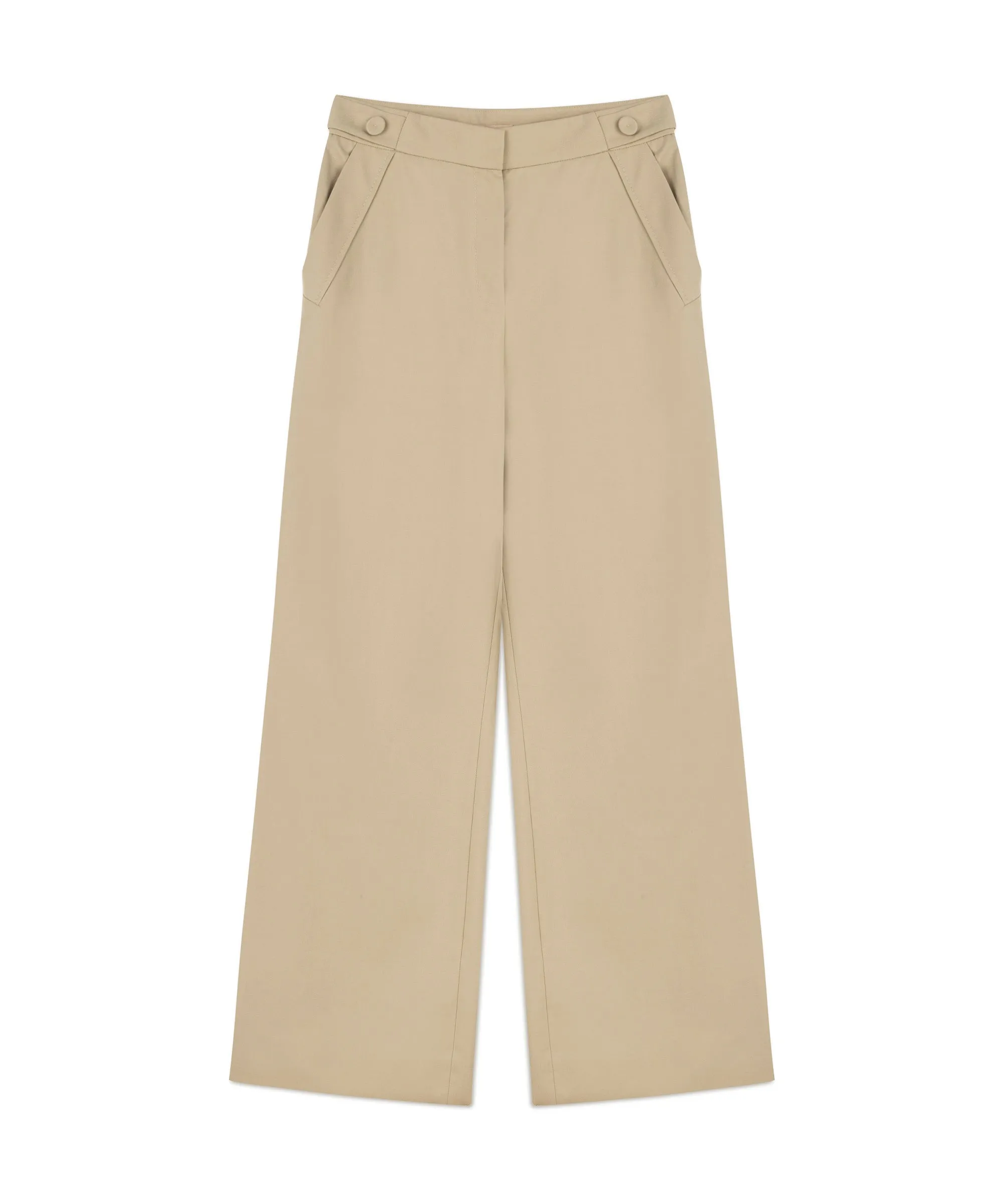 Machka Gabardine Trousers Terracotta
