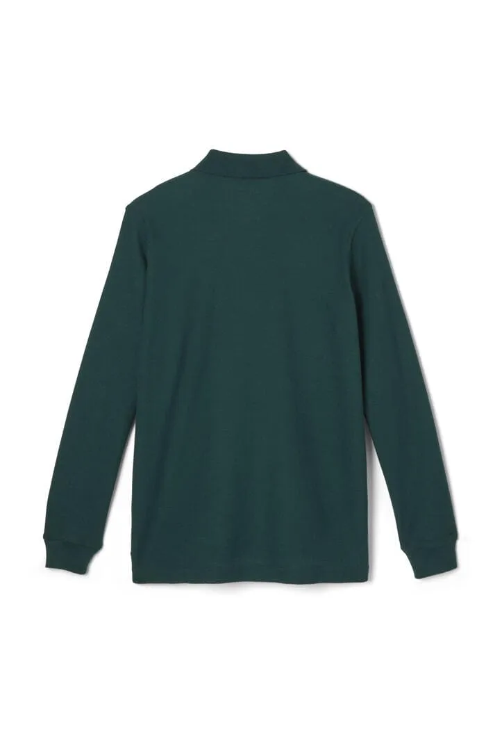 OIS - UNISEX LONG SLEEVE PIQUE POLO