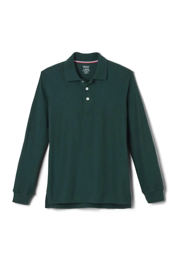 OIS - UNISEX LONG SLEEVE PIQUE POLO