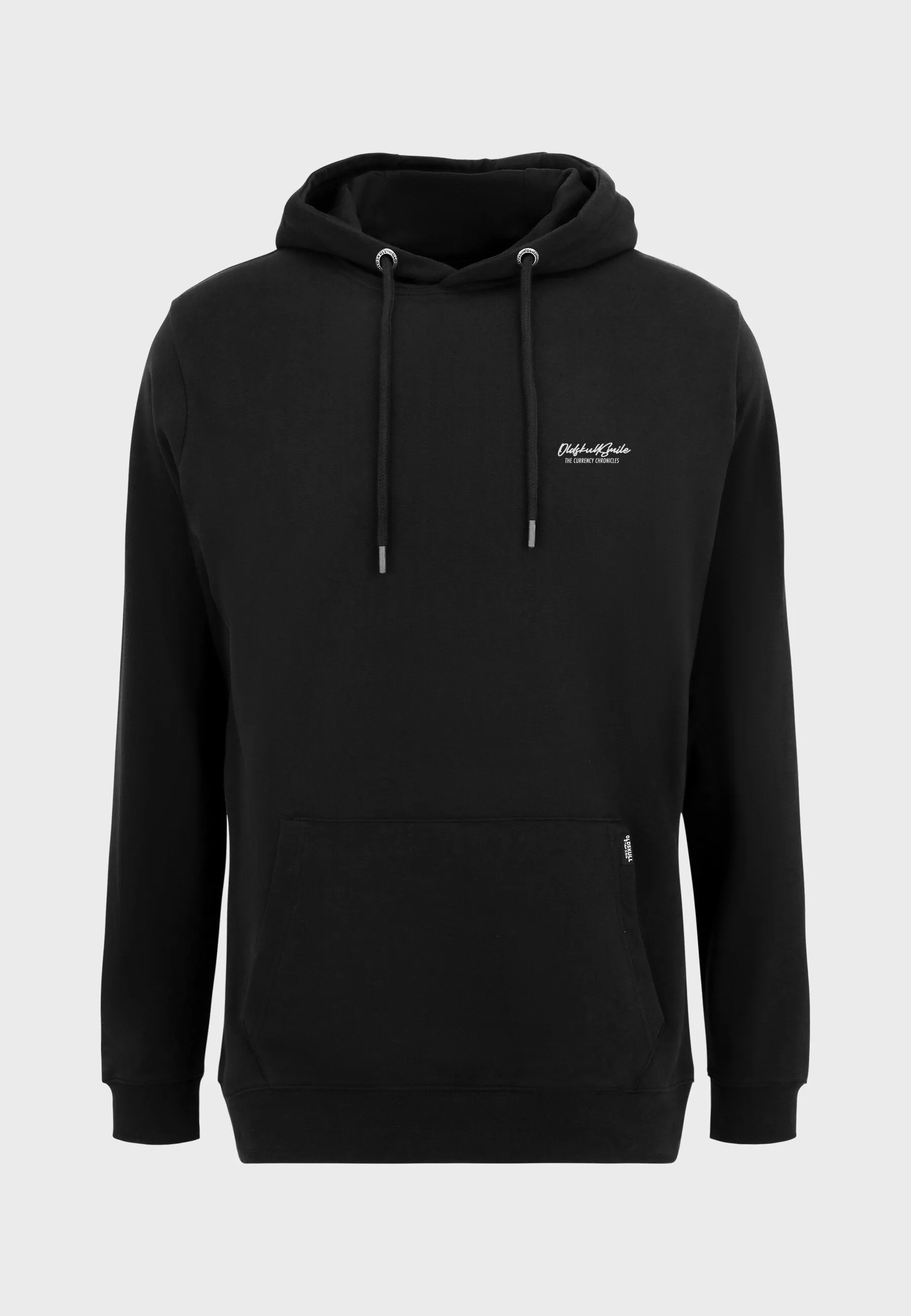 One Dollar Smile Backprint Hoodie Black