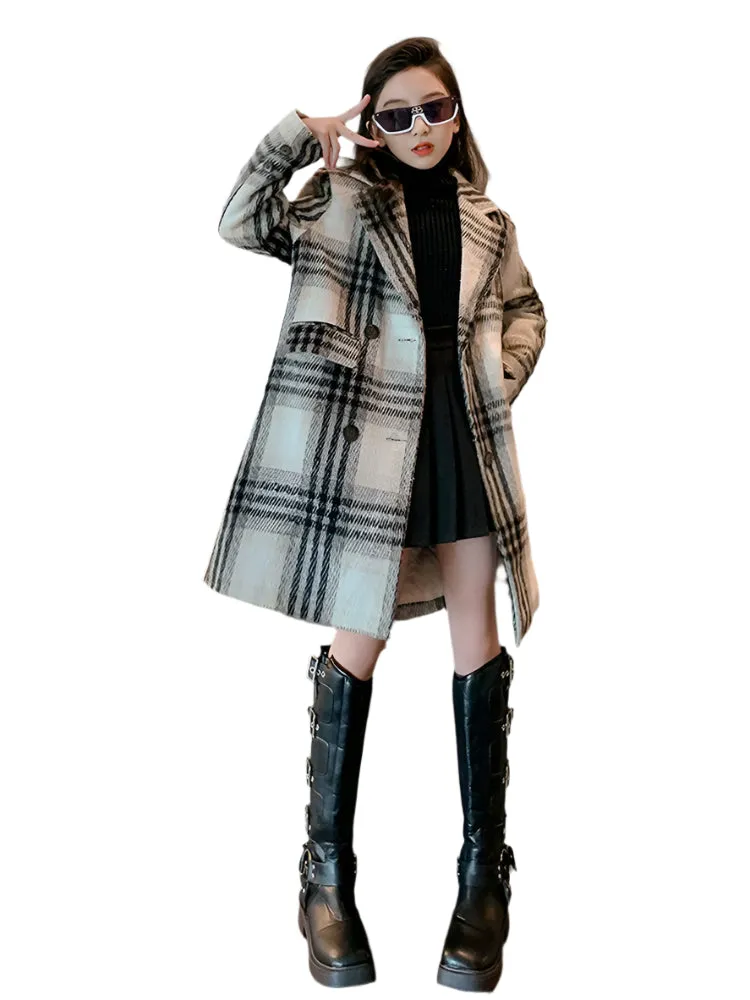 Plaid Wool Jacket