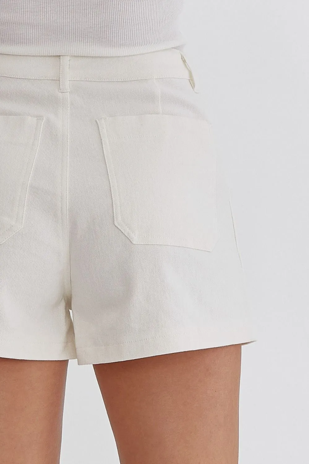 'Sea Breeze' Shorts - White