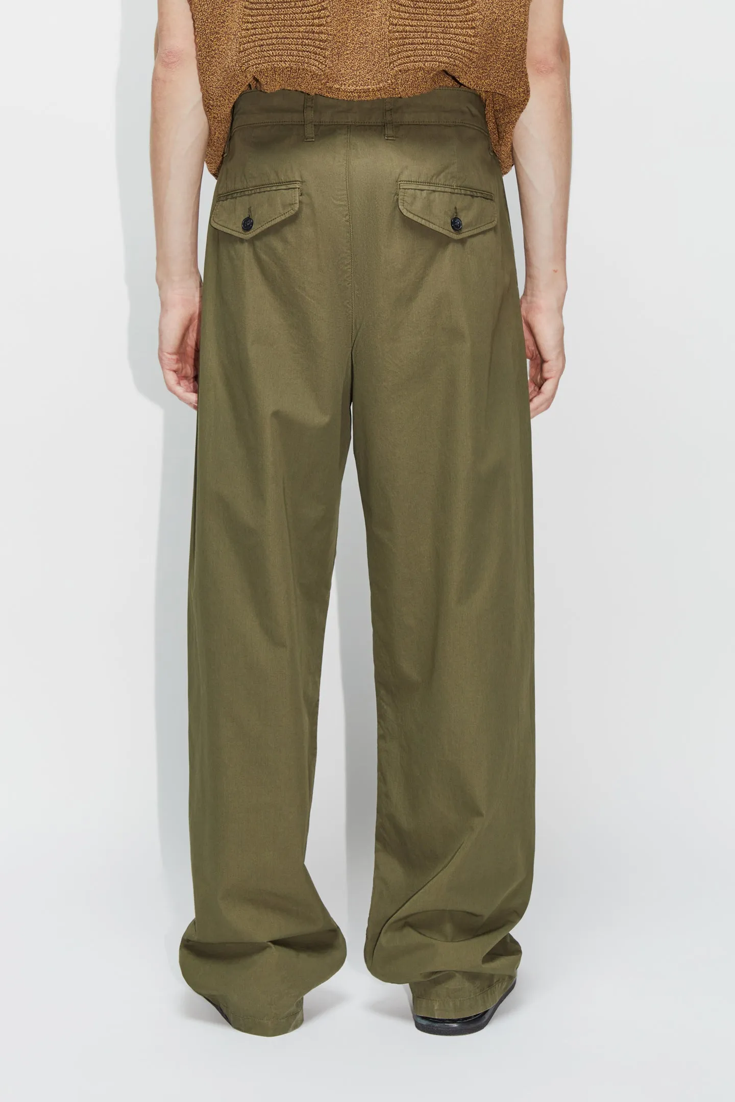Wide-leg Suit Trousers